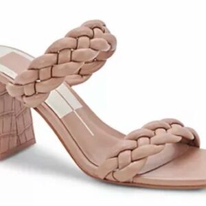 Dolce Vita Braided Nude Heels